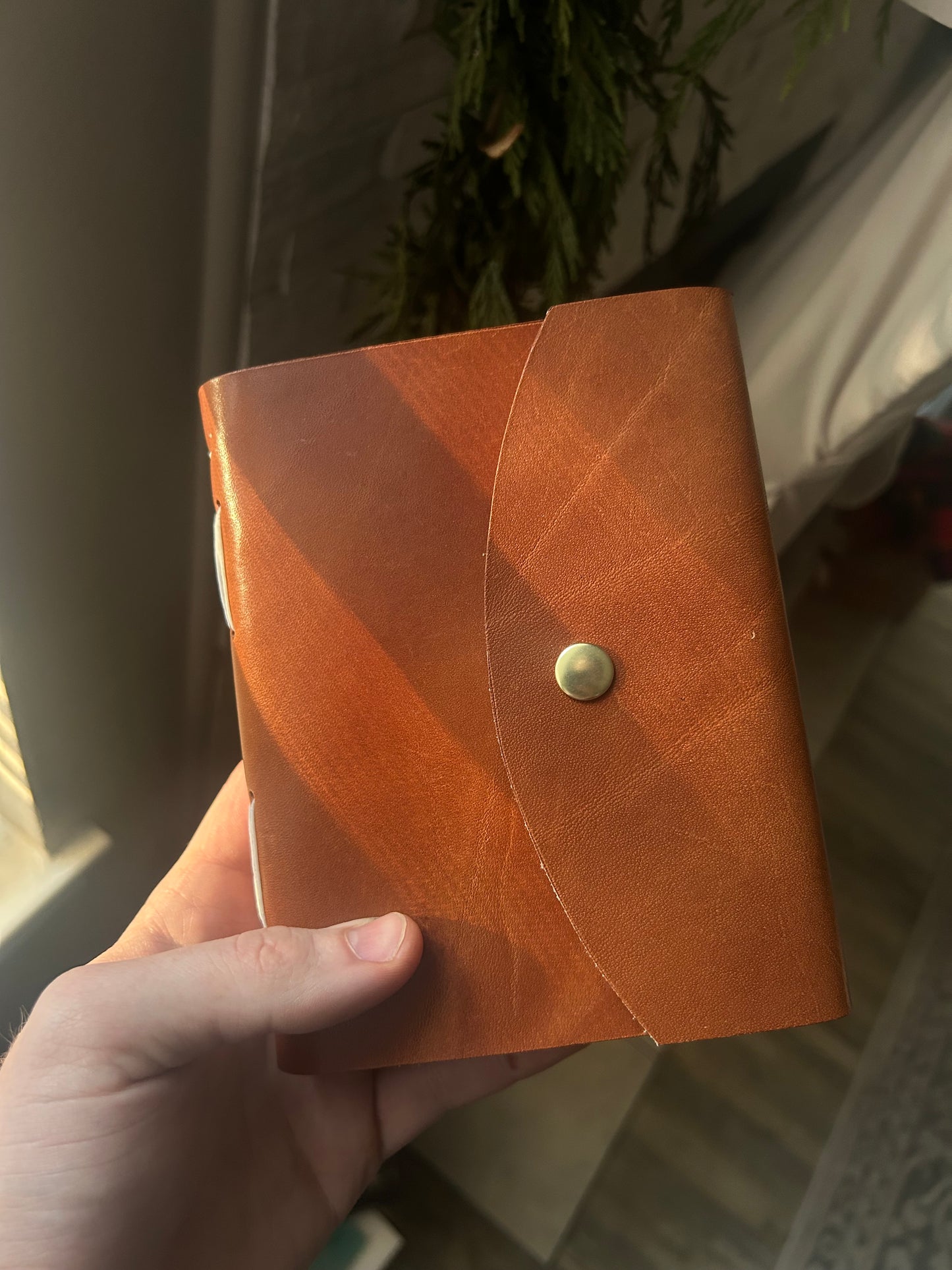 Hand stitched journal