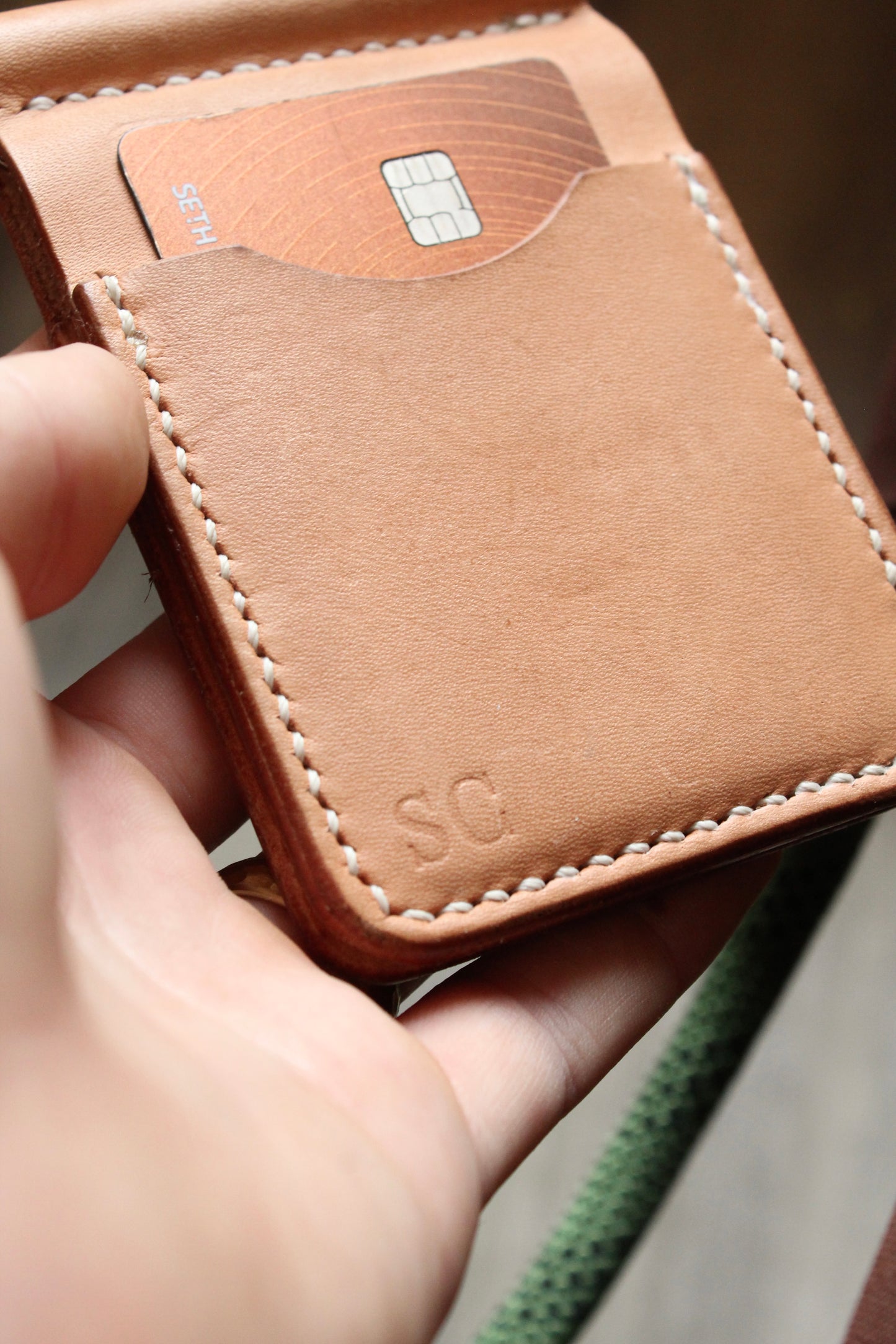Custom Leather Monogram