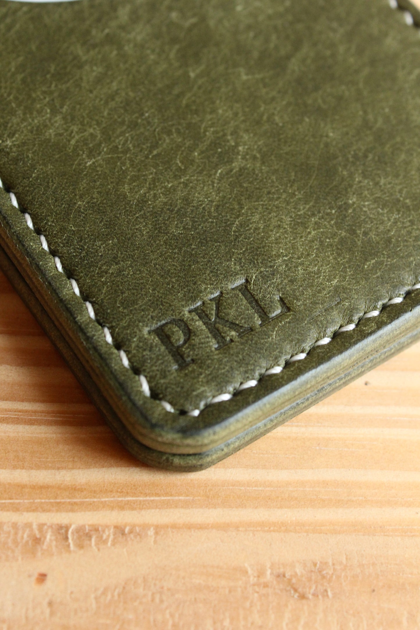 Custom Leather Monogram