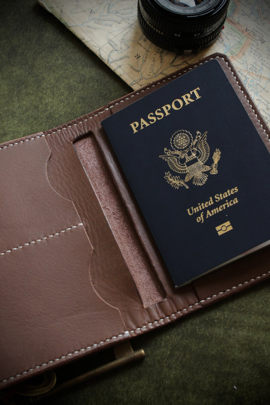 The Messenger (a passport/journal wallet)